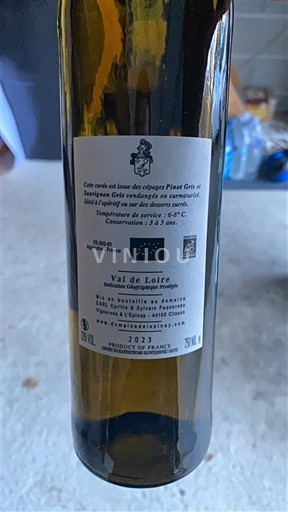 Thung lũng sông Loire Thung lũng Loire Domaine L'Épinay Antidote 2023