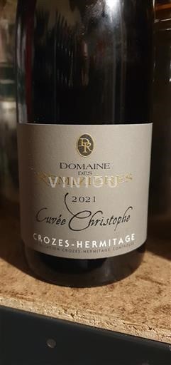 Thung lũng Rhône Crozes-hermitage Domaine S Remizières Christophe 2021