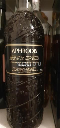 Roussillon Muscat de Rivesaltes Templiers Aphrodis Niet-geïntegreerd