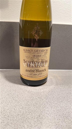 Alsacia No especificado Grand Cru André Blanck Schlossberg Riesling 2023
