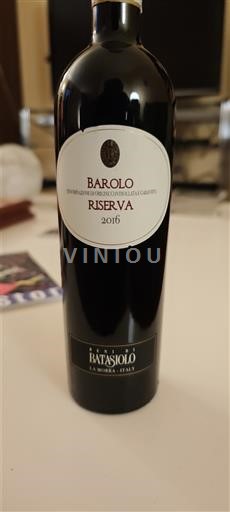 Piemont Barolo Beni di Batasiolo Riserva 2016