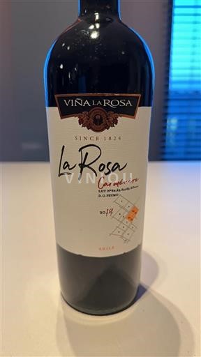 Долина Майпо Маїпо Сентраль Viña La Rosa La Rosa Carmenere 2019