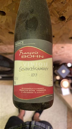 Alsacia François Bohn Gewurztraminer 2013