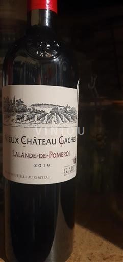 Bordeaux Lalande-de-Pomerol Château Vieux Château Gachet 2019