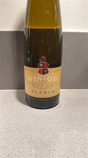 Alsacia Blanck Patergarten 2015