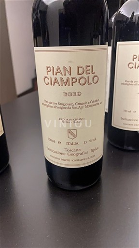 Тоскана Не вказано Montevertine Pian del Ciampolo 2020