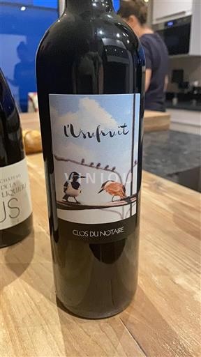 Bordeaux Côtes-de-bourg Clos du Notaire L'Usufruit Senza annata