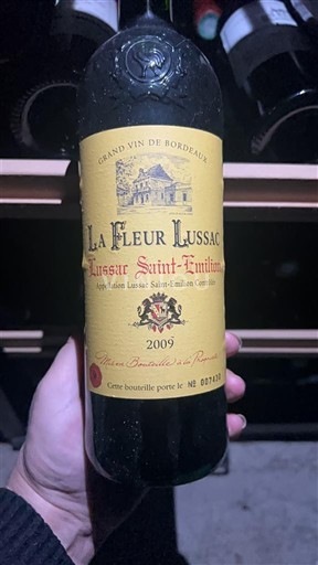 Bordeaux Lussac-saint-émilion La Fleur Lussac 2009