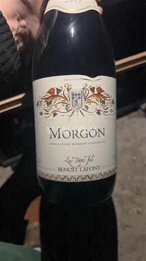Beaujolais Morgon Benoît Lafont Les Petits Fils 2009