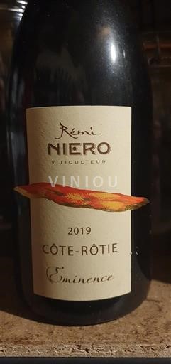 Rhônen laakso Côte-rôtie Rémi Niero Eminence 2019