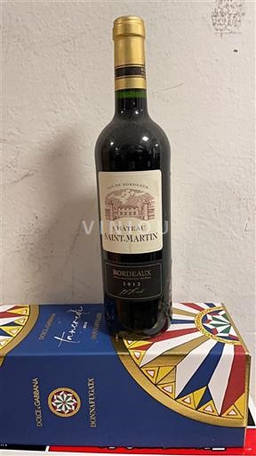 Bordeaux Château Saint-Martin 2012