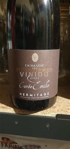 Vallée du Rhône Hermitage Domaine S Remizières Emilie 2021