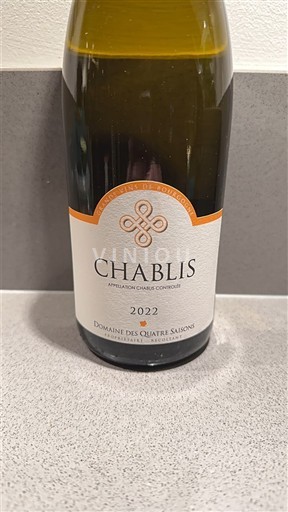 Bourgogne Chablis Domaine S Quatre Saisons 2022