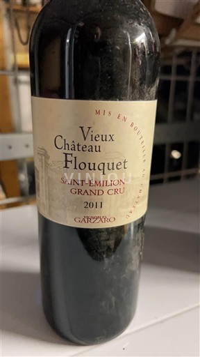 Bordeaux Saint-Émilion Grand Cru Grand Cru Château Vieux Château Flouquet 2011