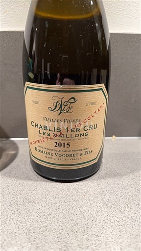 Bourgondië Niet gespecificeerd Premier Cru Domaine Vocoret & Fils Vieilles Vignes Les Vaillons 2015