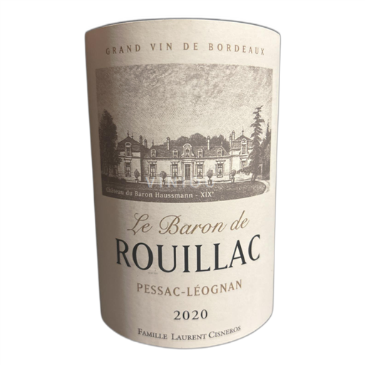 Bordeaux Pessac-Léognan Château de Rouillac Le Baron de Rouillac 2020