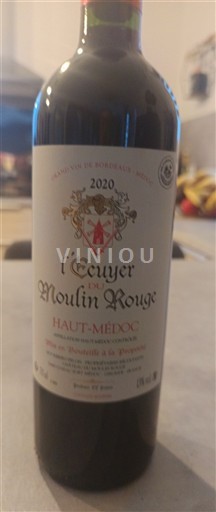 Bordeaux Haut-Médoc Château Moulin Rouge l'Ecuyer 2020