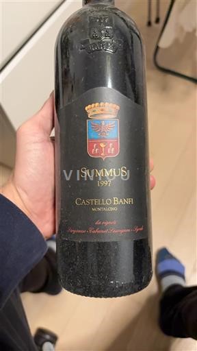 Tuscan Wines Unspecified Castello Banfi Summus 1997