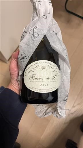 Vallée de la Loire Pouilly-fumé Château Nozet Baron de L 2019