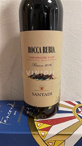 Sardenha Carignano del Sulcis Santadi Rocca Rubia 2014