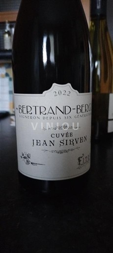 Languedoc Fitou Bertrand-Bergé Jean Sirven 2022