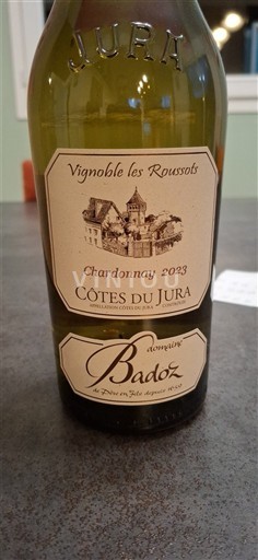 Jura Côtes du Jura Domaine Badoz Vignoble les Roussots 2023
