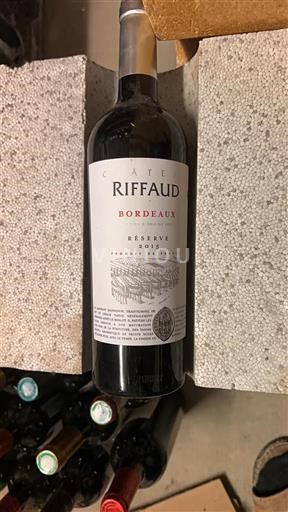 Bordeaux Château Riffaud Réserve 2015