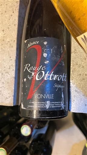 Alzacija Vonville Rouge d'Ottrott 2015