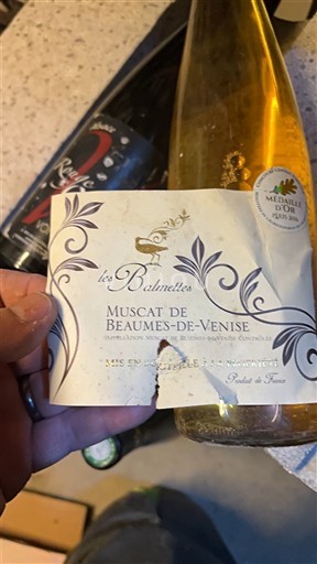 Vallée du Rhône Muscat-de-beaumes-de-venise Les Balmettes 2015