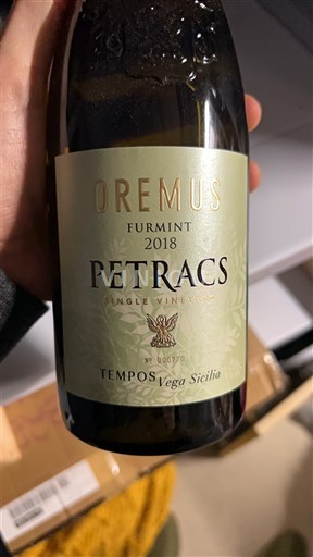 Tokaj Không được chỉ định Oremus Petracs 2018