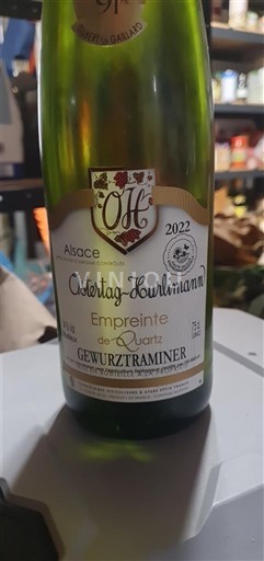 Alsacia No especificado Ostertag-Louvleman Empreinte de Quartz 2022