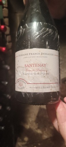 Bourgogne Santenay Domaine France Dessauge Comme Dessus 2016