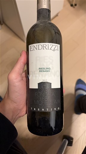Trentino-Alto Ádige Endrizzi Riesling Renano 2013