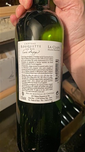 Languedoc La Clape Château Rouquette sur Mer Arpège 2020