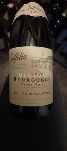 Burgundi Bourgogne Jaffelin Les Chapitres de Jaffelin 2023