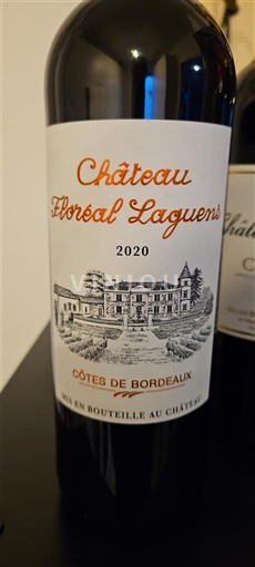 Bordeaux Côtes-de-Bordeaux Château Florsal Laguens 2020