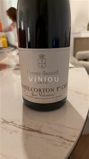 Borgogna Aloxe-Corton Premier Cru Comte Senard Les Valozières 2016