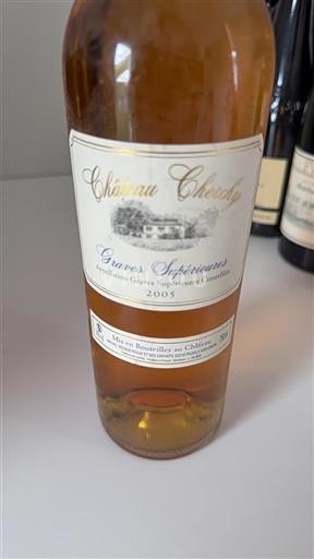 Burdeos Graves Supérieures Château Cherchy 2005