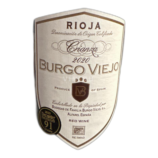La Rioja Rioja Burgo Viejo Crianza 2020