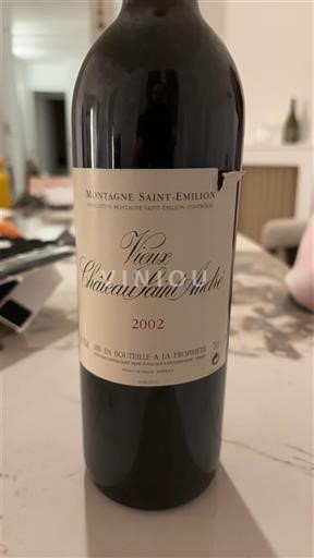 Bordeaux Montagne-Saint-Émilion Château Vieux Château Saint André 2002