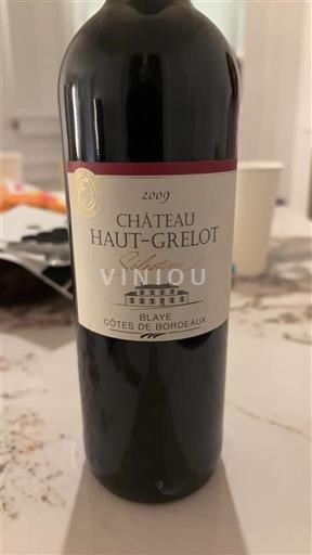 Bordeaux Blaye-Côtes-de-Bordeaux Château Haut-Grelot Sélection 2009