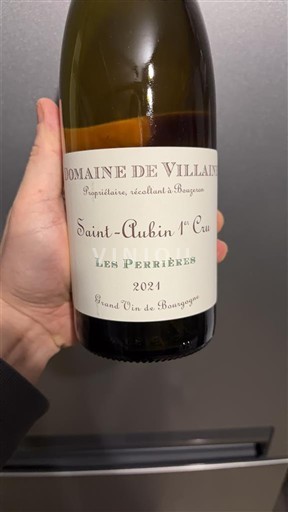Bourgogne Thánh Aubin Premier Cru Domaine Villaine Les Perrières 2021