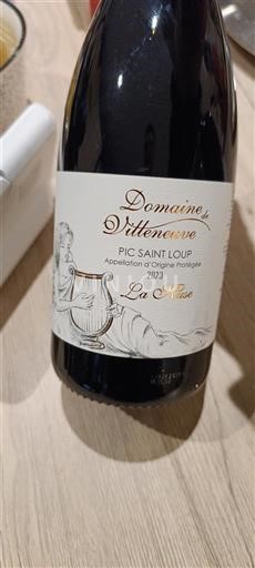 Languedoc Pic-saint-loup Domaine Vittenève La Muse 2023