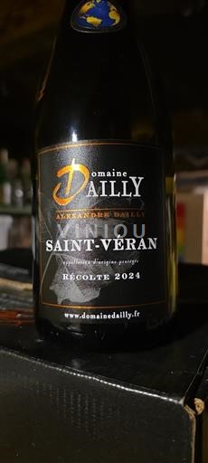 Burgund Saint-Véran Domaine Dailly 2024