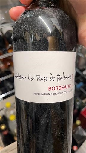 Bordeaux Château La Rose de Palenne 2010