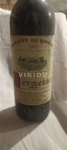 Sud-Ovest Bergerac Domaine Siorac 1983