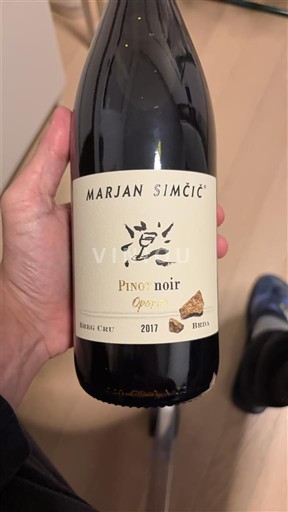 Primorje Brda Marjan Simcic Pinot Nero Opoka 2017