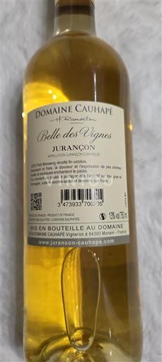 Південний Захід Жюрансоне Domaine Cauhapé Belle des Vignes Без вінтажу