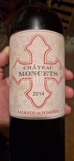 Bordeaux Lalande-de-Pomerol Château Moncets 2014