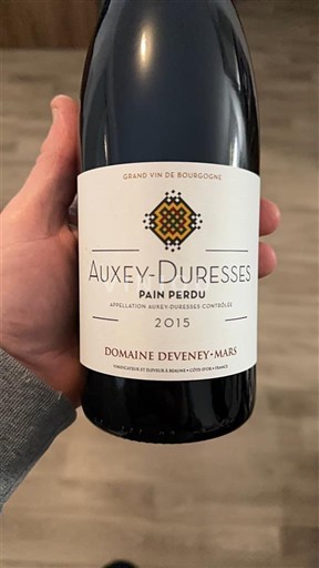 Borgogna Auxey-Duresses Domaine Veney-Mars Pain Perdu 2015